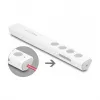 DeLOCK apresentador laser USB branco sem fios com recetor USB RF Nano