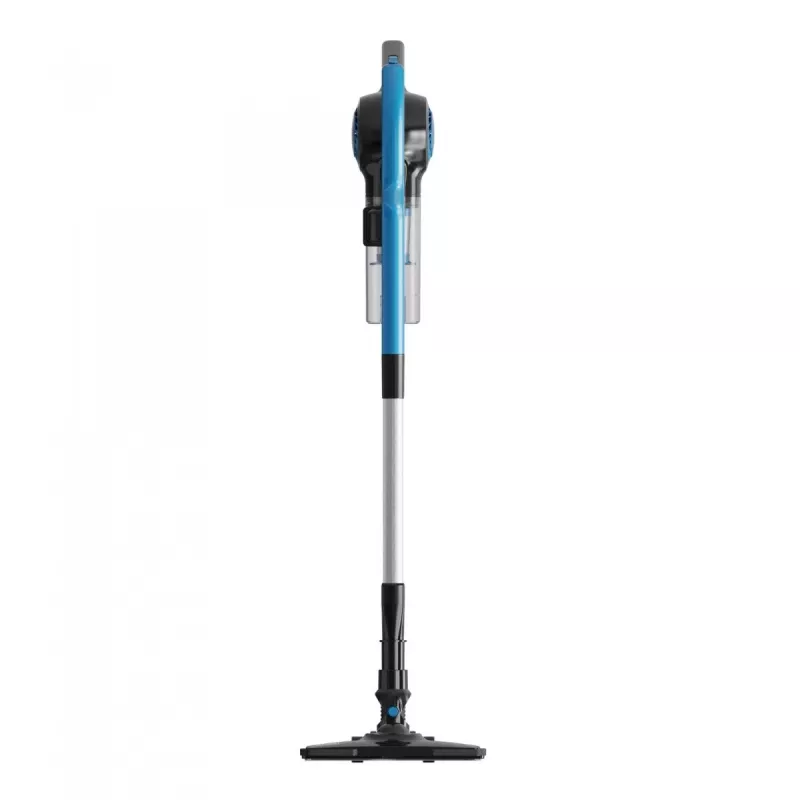 Aspirador vertical com fio Black+Decker BXVMS602E 3 em 1, 600 W, sem saco, ciclónico, 0,8 l, filtro EPA, cabo de 6 m, preto/azul