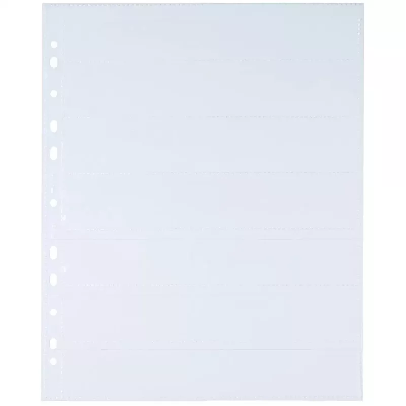 HERMA 7761 bolsas para negativos, 5 tiras, PP transparente, 25 folhas