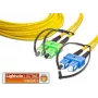 Lightwin LDP-09 SC/APC-SC Duplex Singlemode 9/125µm Cabo patch de fibra ótica, 2 m