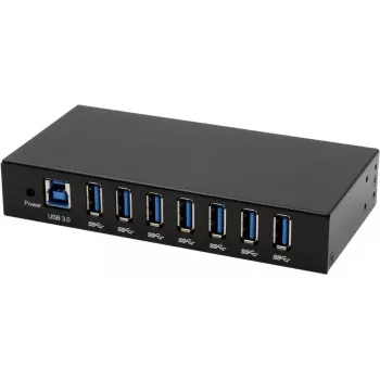 Hub USB 3.0 Exsys EX-11237HMS-2, 7 portas, proteção ESD
