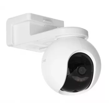 Câmara de vigilância IP EZVIZ HB8 4MP (2560×1440), exterior, PTZ, Wi-Fi, bateria/DC, painel solar incluído