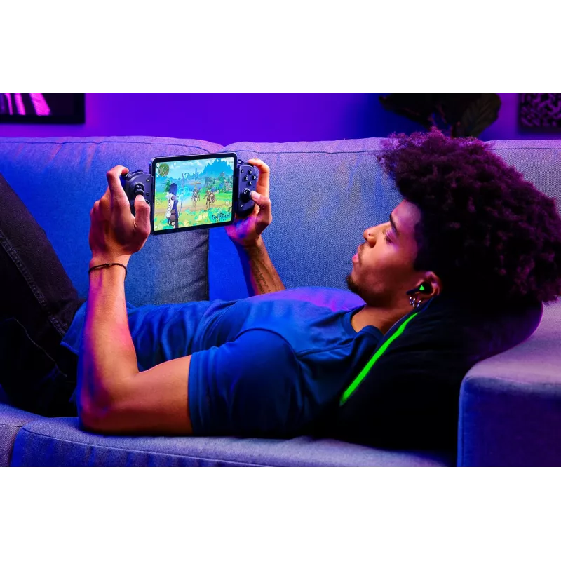 Comando Razer Kishi V3 Pro Haptic USB-C para telefones, mini-tablets e PC