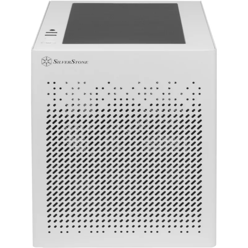Caixa de computador Silverstone Technology SST-SG16W Mini-ITX branca