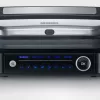 Grelhador de contacto SEVINI Pro, KG 2395 (prateado/preto, 1.800 Watt)