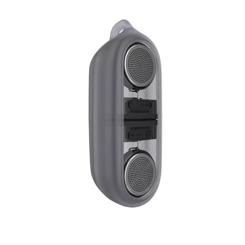 Altifalante portátil Devia Crystal series TWS, preto