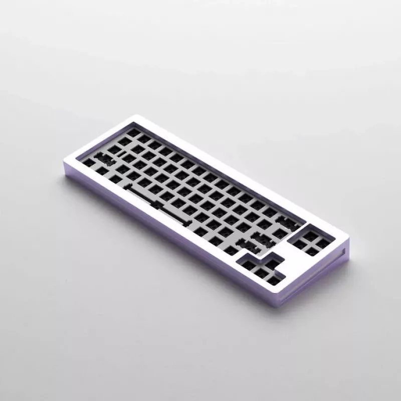 Caixa de teclado gaming AKKO MonsGeek M7 VIA Barebone Kit — roxo, kit barebone para teclados personalizados 60/65%