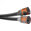 Gardena Liano Mangueira de jardim 25 m PVC preto cinzento para uso acima do solo