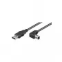 Wentronic Goobay cabo USB 2.0 Hi-Speed, preto, 0,5 m - ficha USB 2.0 (Type-A) > ficha USB 2.0 (Type-B) (93016)