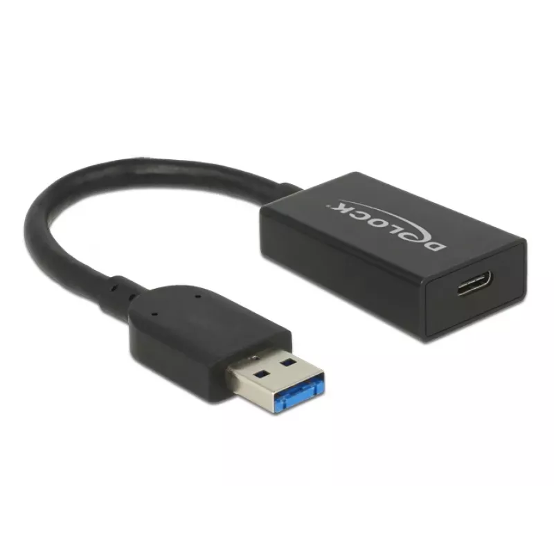 Cabo USB DeLOCK 65698 USB 3.2 Gen 2 0,15 m USB A USB C preto