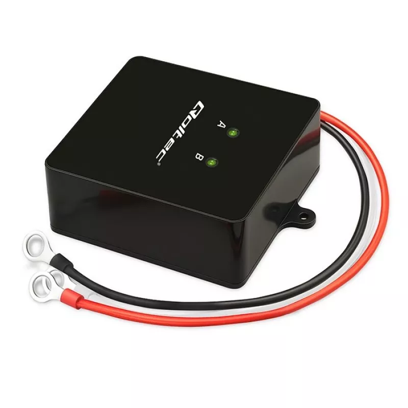 Equalizador de tensão de bateria QOLTEC 51097 para baterias de 24V (2×12V), corrente de equalização 5A