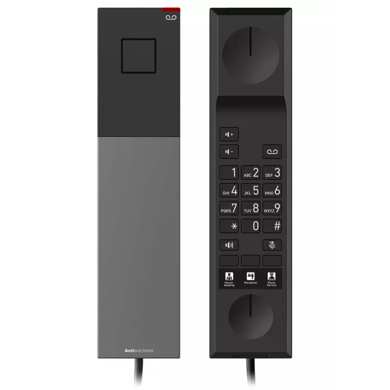 Snom HD300 - telefone com fio - Gun Metal Black