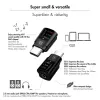 Adaptador de áudio DAC USB-C LogiLink. USB-C/M para 3,5 mm/F. preto