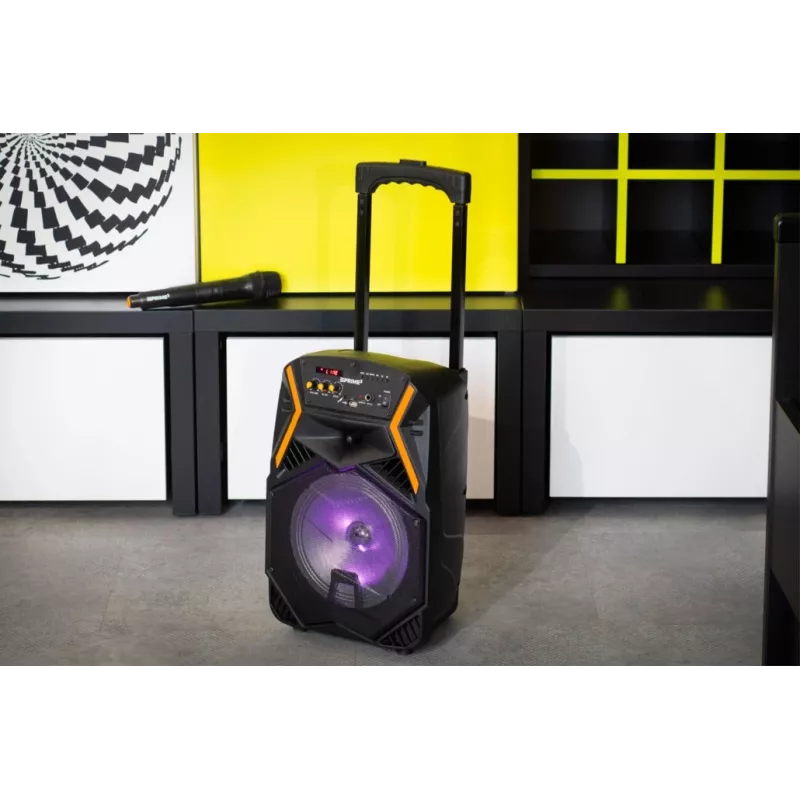 Altifalante portátil Bluetooth APS22, preto