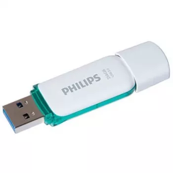 Pen USB Philips FM25FD75B 256 GB USB Type-A 3.2 Gen 1 (3.1 Gen 1) Turquesa, Branco