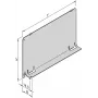 SCHROFF Defletor de ar - Cobertura de slot 3HE 12TE 220T (34562844)