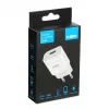 Carregador iBOX C-41 USB 2A, 1 porta USB, cabo microUSB, branco