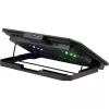 Base de arrefecimento para portátil DEFENDER NS-510 com 2 ventoinhas, 2 portas USB e iluminação RGB