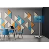Suporte para ecrã plano Edbak STDV100 para ecrãs 40-75 polegadas, preto