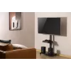 Suporte de chão para TV Gembird TVS-75S-02 com rodas, 37 - 75, preto
