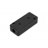 Tomada Extralink CAT6 UTP, conector pass-through, preto