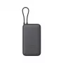 Powerbank Xiaomi 20000mAh com cabo integrado, cinzento-escuro, modelo 61828