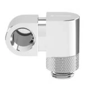 Adaptador Barrow TX360PX-21 S 360° G1/4 polegadas 21 mm offset prateado – conector para refrigeração líquida