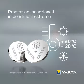 Pilha Varta 06032 CR2032 Lítio