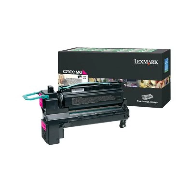 Lexmark C792X1MG cartucho de toner de rendimento extra elevado, 20 000 páginas, magenta