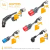 Adaptador de rede/inversor Juice Technology EL-JB3AEVE2 22000 W interior/exterior