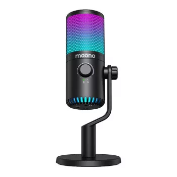 Microfone de jogos Maono DM30RGB