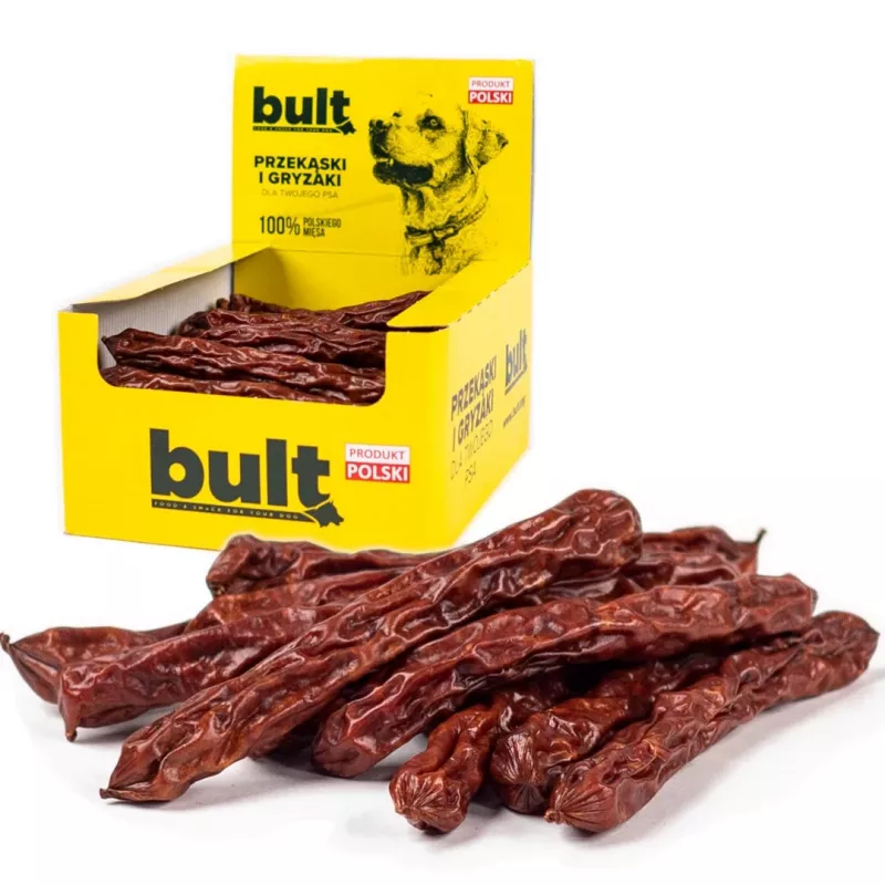 BULT salsichas de vaca para cães, 40 unidades