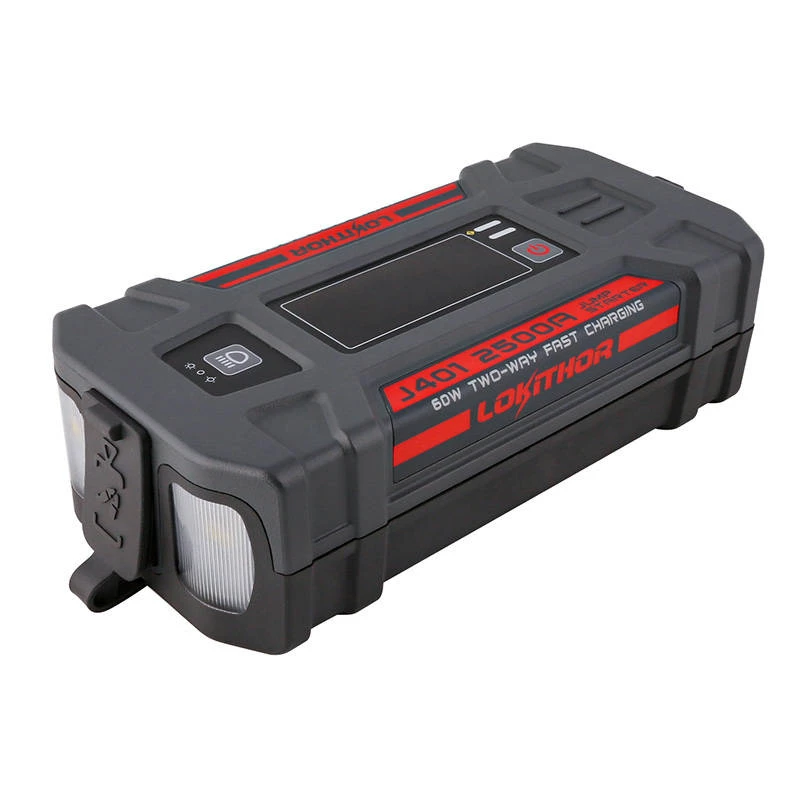 Arrancador de automóvel Lokithor J401 2500A, powerbank 20000mAh