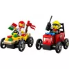 LEGO CITY 60458 Pizza vs. carro de bombeiros