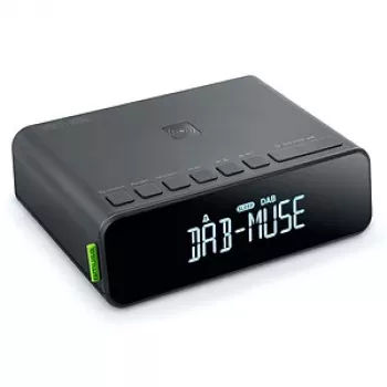 Muse | Função despertador | M-175 WI | Entrada AUX | Despertador | Preto