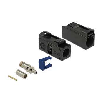 Ficha coaxial DeLOCK 89685 FAKRA A macho dourado