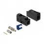 Ficha coaxial DeLOCK 89685 FAKRA A macho dourado