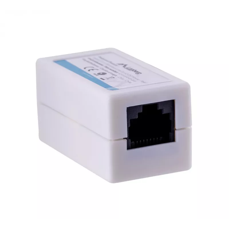 Lanberg AD-RJ45-RJ45-OU6 acoplador RJ45 Cat.6 UTP, branco