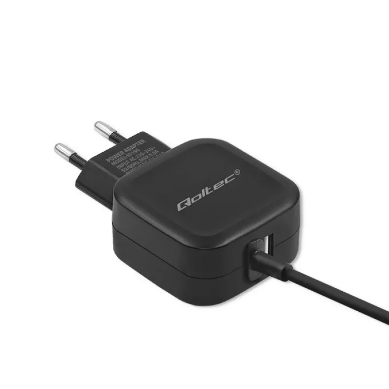 Carregador Qoltec 50190 para dispositivos móveis, telemóvel, tablet, telefone, universal