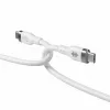 HYPER HyperJuice Cabo USB-C para USB-C de silicone 240W (0,9 m/1 m) - Branco