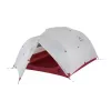 MSR Mutha Hubba NX tenda para 3 pessoas, cinzento, vermelho