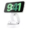 Estação de carregamento Belkin BOOSTCHARGE WIZ035kqWH 2 em 1 Qi2 15W para telefones e acessórios