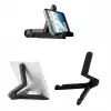 Suporte para portátil e tablet Gembird TA-TS-01, preto, largura 178 mm, profundidade 25 mm, altura 25 mm