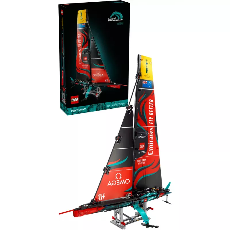LEGO TECHNIC 42174 Emirates Team New Zealand AC75 Iate