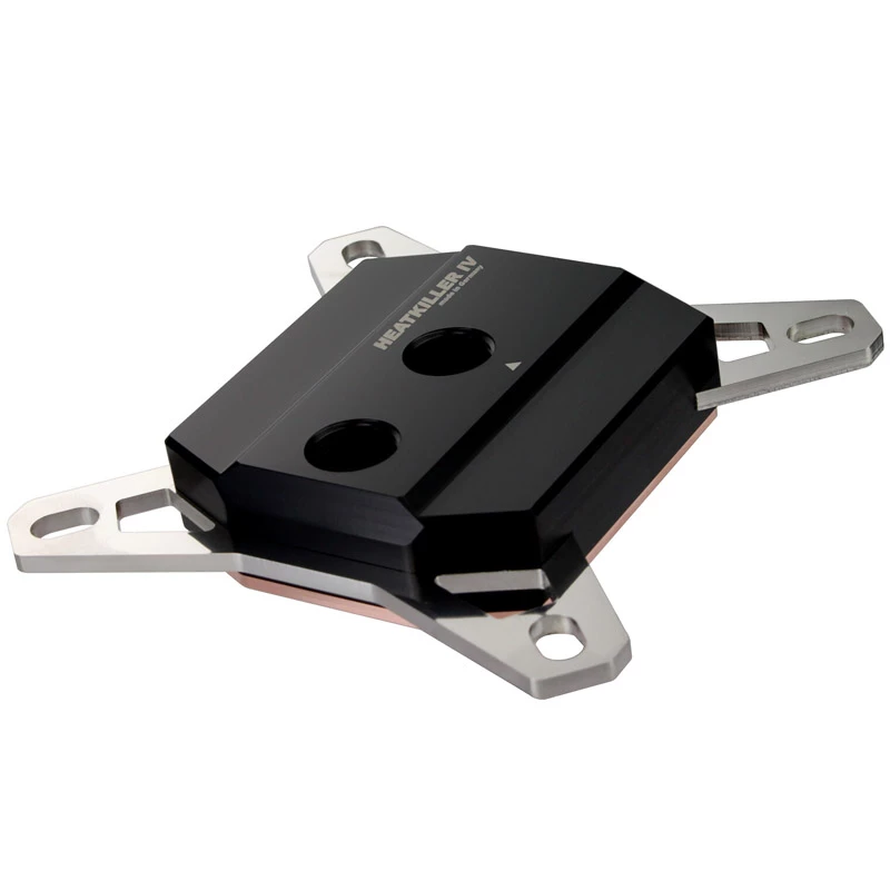 Watercool HEATKILLER IV Basic — cobre/níquel/aço inoxidável, 59×66×17 mm