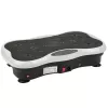 Extralink plataforma vibratória para treino fitness Moonwalk Spinmove branco