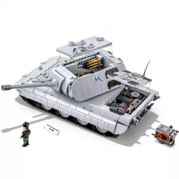 Conjunto de construção COBI Panzerkampfwagen E-100 Segunda Guerra Mundial 1511 peças