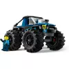 Brinquedo de construção LEGO City 60402 Monster Truck azul com pneus grandes, 148 peças, 1 minifigura, idade 5+