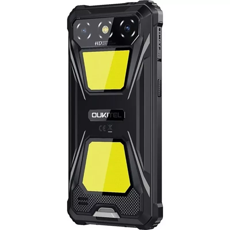 Smartphone OukiTel G5 6 polegadas ecrã, 4 GB de RAM, 128 GB de armazenamento, bateria de 6300 mAh, Preto