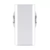 EXTRALINK SMART projetor CINEMA&KARAOKE IMS360 1920X1080P ANDROID 13 projetor para filmes, jogos e música COM 2 MICROFONES branco 300 lúmenes LCD